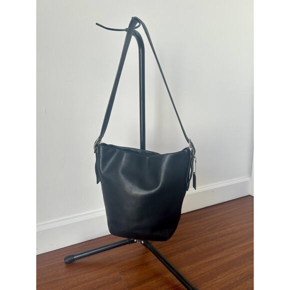 Vintage Y2K COACH Legacy Soho Black Leather Hobo Shoulder Bag 9186 Read Pls! - Picture 1 of 16